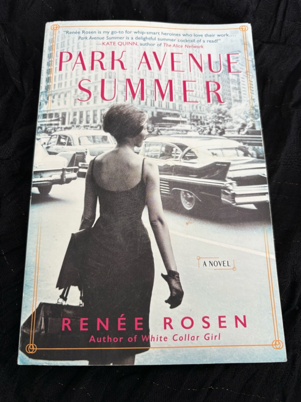 Park Avenue Summer by Renée Rosen - Pink & Black Cover